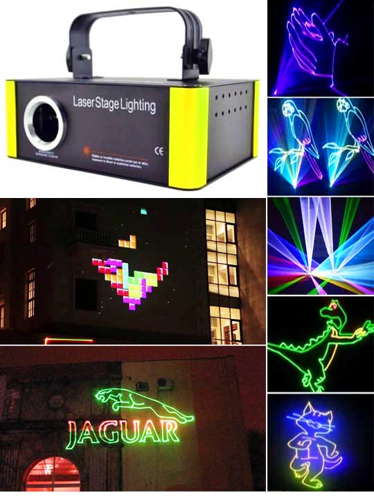 Недорогая лазерная реклама Promolaser PRO